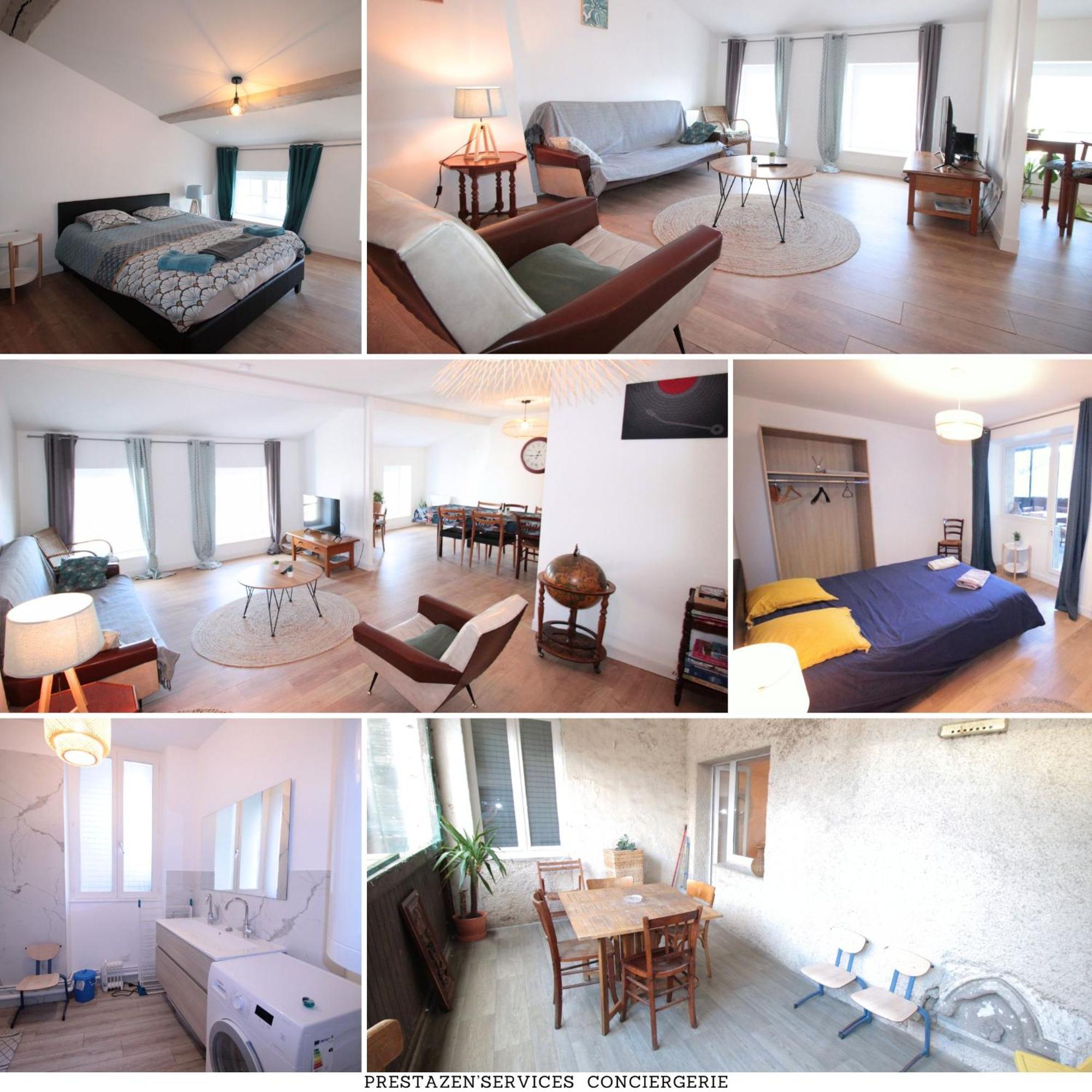 Logement Neuf "Meuse" - Hyper Centre - Parking Proche - Proche Gare - 4 Chambres - Terrasse Couverte - Wifi ! Gere Par Prestazen'Services Verdun-sur-Meuse Exteriér fotografie